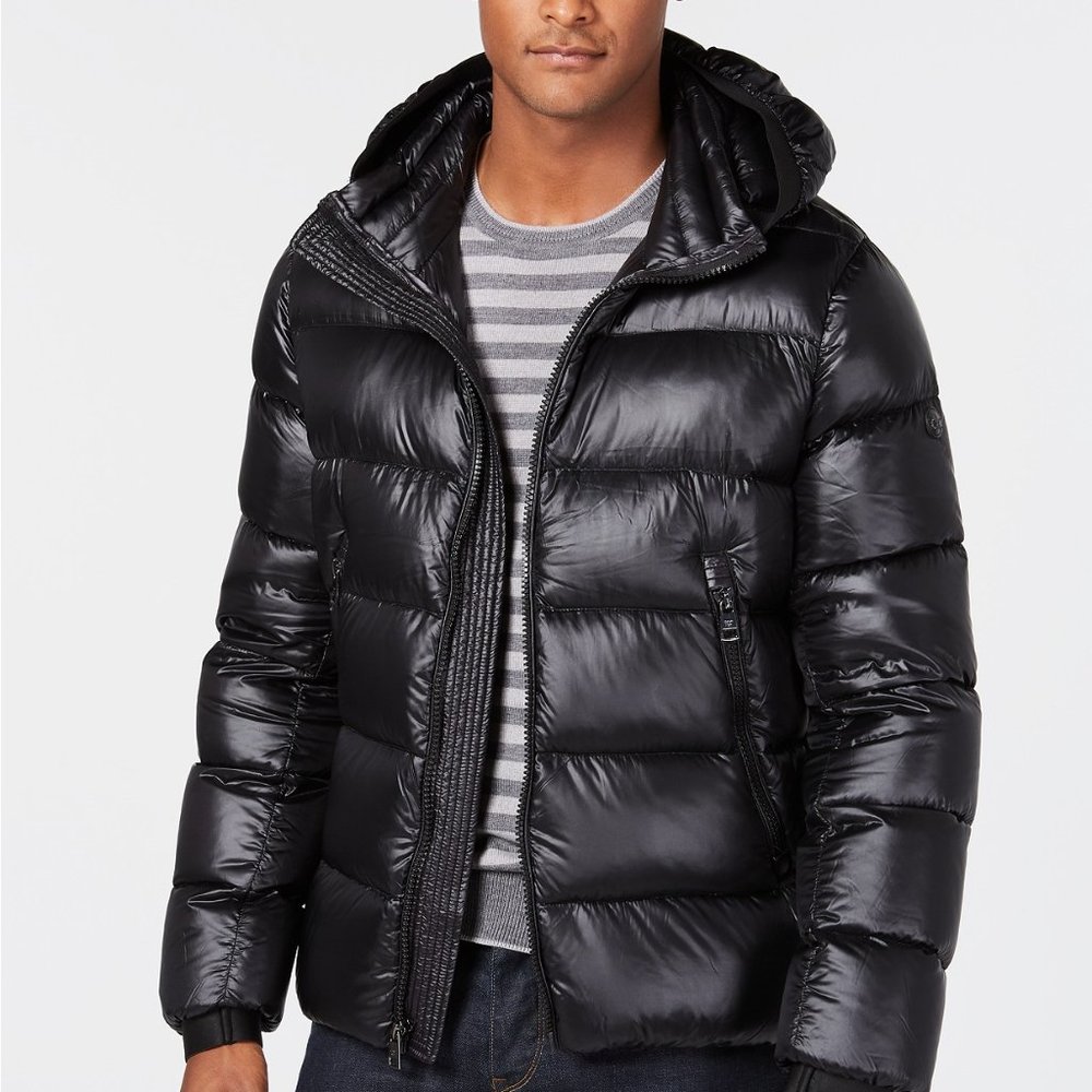 Calvin Klein Men's Slim-Fit Hooded Water Resistant